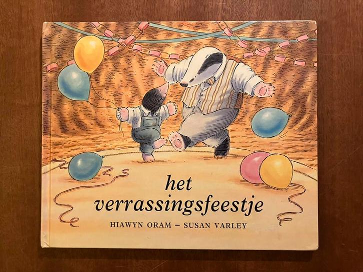 Lemniscaat Het verrassingsfeestje Susan Varley Hiawyn Oram, Boeken, Prentenboeken en Plaatjesalbums, Zo goed als nieuw, Ophalen of Verzenden
