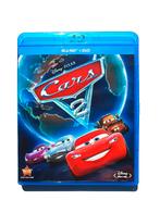 Cars 2 (Blu-ray + DVD), Ophalen of Verzenden, Zo goed als nieuw, Tekenfilms en Animatie
