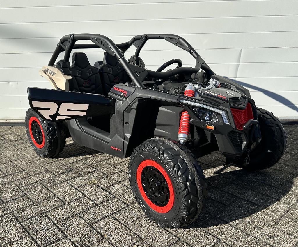 Kinder Auto CAN-AM Maverick buggy 24V 2 pers RC - MP4 !!, Ophalen of Verzenden, Nieuw