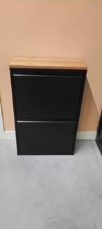 Afvalbak 4 emmers en massief eiken paneel - totaal 64L, Ophalen of Verzenden, Nieuw