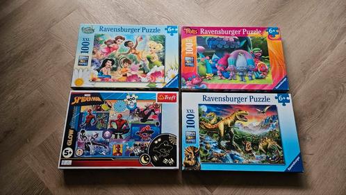 Puzzel 100stukjes Ravensburger / Treft, Kinderen en Baby's, Speelgoed | Kinderpuzzels, Zo goed als nieuw, 4 tot 6 jaar, Meer dan 50 stukjes