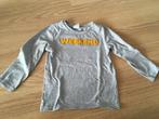 Grijs t-shirt 98 104 longsleeve weekend lichtgrijs shirtje, Verzenden, Zo goed als nieuw, Jongen, Shirt of Longsleeve