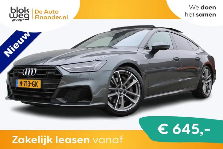 Audi A7 Sportback 55 TFSI quattro Pro Line S | € 37.950,00, Auto's, Audi, Bedrijf, Te koop, A7, 360° camera, ABS, Achteruitrijcamera