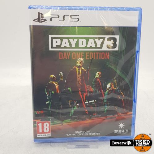 Payday 3 Sony Playstation 5 Game - Day One Edition, Spelcomputers en Games, Games | Sony PlayStation 5, Nieuw