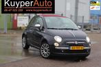 Fiat 500 C 0.9 TwinAir Lounge AUTOMAAT CABRIO LEDER PARKEERS, Auto's, Euro 5, 86 pk, Gebruikt, 31 €/maand