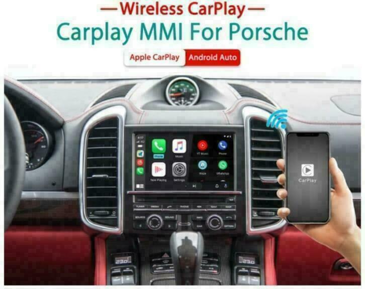 Porsche Panamera Macan 911 Boxter Apple Carplay AndroidAuto, Auto diversen, Autoradio's, Nieuw, Ophalen of Verzenden