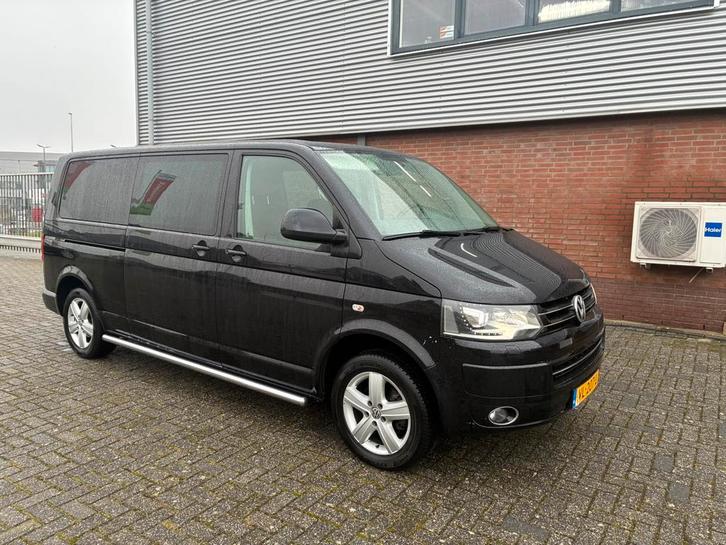 Volkswagen Transporter 2.0 TDI 180 Pk Aut, Dubbel Cab, Auto's, Bestelauto's, Bedrijf, ABS, Airbags, Airconditioning, Bluetooth