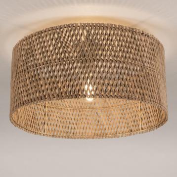 plafondlamp bamboe japandi Scandinavisch tafel hoekbank lamp beschikbaar voor biedingen