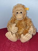 Steiff Knopf im Ohr 061998 Hango Oran-Utan aap mohair kerst, Ophalen of Verzenden, Zo goed als nieuw, Stoffen beer, Steiff