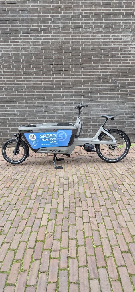 Lovens Explorer 65 Silver DEMO, Fietsen en Brommers, Fietsen | Bakfietsen, Zo goed als nieuw, Overige merken, 3 kinderen, Elektrisch