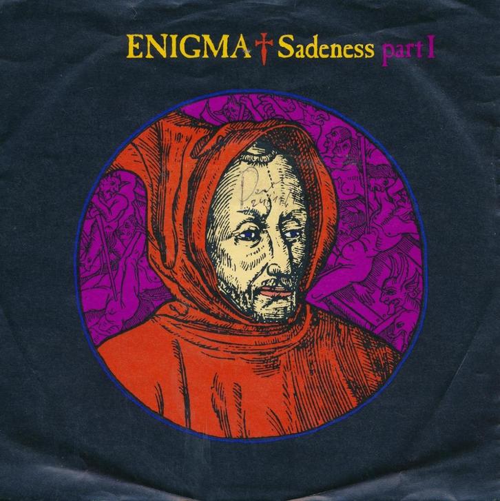 369 Enigma - Sadeness (1990), Cd's en Dvd's, Vinyl Singles, Gebruikt, Single, Pop, 7 inch, Ophalen of Verzenden