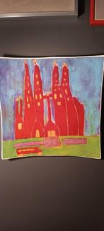 wandbord, Patrick van Veenendaal, Schoonhoven keramiek, Ophalen of Verzenden