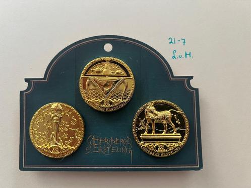 Efteling pin - EPP 467 - 468 - 469 - 25 jaar Herberg de Erst, Verzamelen, Efteling, Nieuw, Button of Speldje, Ophalen of Verzenden