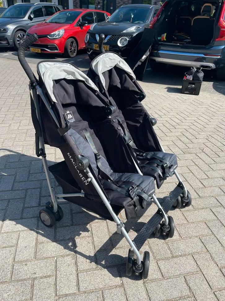 Maclaren Twin Triumph buggy tweelingbuggy incl tasje, Kinderen en Baby's, Kinderwagens en Combinaties, Gebruikt, Kinderwagen, Overige merken