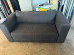 Bank Bedbank uitklap grijze bank mooie nette nieuwe bank, Huis en Inrichting, Minder dan 75 cm, 150 tot 200 cm, Tweepersoons, Ophalen of Verzenden