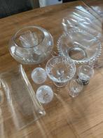 Glaswerk servies, Huis en Inrichting, Keuken | Servies, Ophalen, Glas of Glazen, Gebruikt, Glas