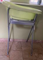 Limegroen badje van Bébé-jou met badstandaard., Ophalen, Gebruikt, Badje, Bébé-jou