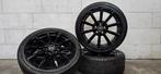 18" Audi A3 S3 / VW Golf Caddy orig velgen winterbanden 7mm, 18 inch, Gebruikt, Banden en Velgen, V