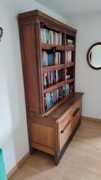 Vol-eiken antieke boekenkast, Antiek en Kunst, Antiek | Meubels | Kasten, Ophalen
