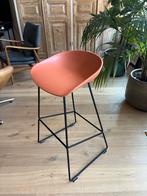 3x Barkruk about a stool Hay aas38, 75 cm oranje/ brick, Huis en Inrichting, Barkrukken, Gebruikt, Met voetsteun, 60 tot 90 cm