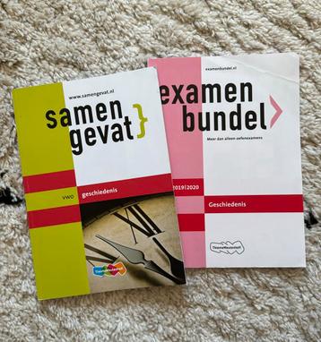 Examenbundel en Samengevat - Geschiedenis VWO beschikbaar voor biedingen