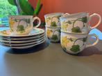 Kop en schotel Villeroy & Boch Geranium, Ophalen of Verzenden, Zo goed als nieuw, Overige stijlen, Kop(pen) en/of Schotel(s)