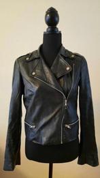 Mango Leren Biker Jacke/ Jas, Gedragen, Jasje, Mango, Ophalen of Verzenden