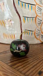 Chinees vintage cloisonne? appeltje bloemendecor, Ophalen of Verzenden