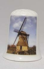Malen persen of stampen granen molen foto vingerhoedje, Ophalen of Verzenden, Nieuw, Porselein, Nederland
