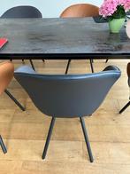 Kuipstoelen, Huis en Inrichting, Stoelen, Drie, Zo goed als nieuw, Grijs, Ophalen