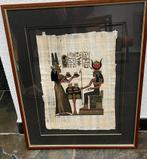 originele egyptische papyrus 2x, Antiek en Kunst, Ophalen of Verzenden