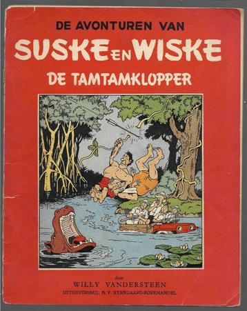 De Tamtamklopper Suske en Wiske 1953 19 1ste druk