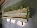 Rabatdelen geimpregneerd, Doe-het-zelf en Verbouw, Hout en Planken, Minder dan 25 mm, Ophalen of Verzenden, Zo goed als nieuw