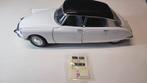 citroen ds-19 1963 met stickervel  wit  solido  1:18, Ophalen, Gebruikt, Auto, Solido