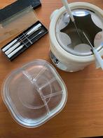 Fondueset met 3 fondueborden en vorkjes, Ophalen of Verzenden, Gebruikt, Brander, Fondueset