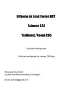 Taxitronic, Cabman, Digitax en CDT-app, Auto diversen, Ophalen of Verzenden