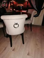 4 mooie stevige eetkamerstoelen, Ophalen, Overige kleuren, Vier, Stof