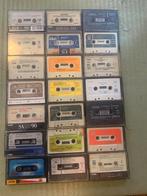Oude originele muziek cassette bandjes 21x, Gebruikt, 2 t/m 25 bandjes, Overige genres, Ophalen of Verzenden