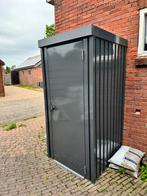 Metalen tuinkast antraciet, Tuin en Terras, Bergingen en Tuinkasten, Ophalen of Verzenden, Zo goed als nieuw, Metaal