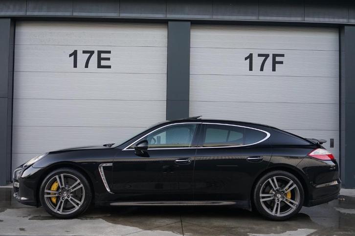 Panamera Turbo Let op:100dkm-1eig-VOL-'09, Auto's, Porsche, Bedrijf, Panamera, 4x4, Achteruitrijcamera, Adaptieve lichten, Adaptive Cruise Control
