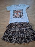 Zomersetje rok met shirt maat 152/12y nieuwstaat, Ophalen of Verzenden, Zo goed als nieuw, Meisje