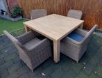 4 mooie tuinstoelen, Ophalen of Verzenden, Zo goed als nieuw