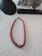 Bloedcoralen sieraden., Ophalen of Verzenden, Zilver