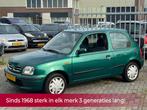 Nissan Micra 1.3 GX N-CVT AUTOMAAT! NL AUTO NAP! Airco l Ele, Gebruikt, Zwart, 4 cilinders, 855 kg