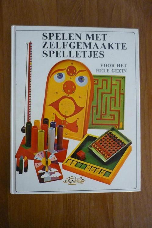 Spelen met zelfgemaakte spelletjes (voor het hele gezin)., Hobby en Vrije tijd, Gezelschapsspellen | Overige, Gebruikt, Ophalen of Verzenden