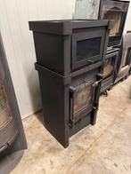 Beaufort 6 kw met oven, Ophalen, Gebruikt, Houtkachel, Vrijstaand