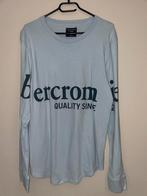 T Shirt lange mouw Abercrombie & Fitch M, Blauw, Maat 48/50 (M), Ophalen of Verzenden