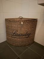 Rieten wasmand - Paco Lifestyle, Huis en Inrichting, Ophalen, Mand, Zo goed als nieuw, Riet