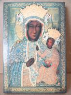 Icoon Heilige Maria de Moeder Gods icoon  Polen Pools 7x10cm, Ophalen of Verzenden, Zo goed als nieuw, Overige typen, Christendom | Katholiek