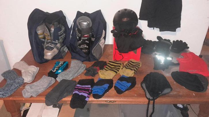 Diverse ski spullen., Sport en Fitness, Skiën en Langlaufen, Zo goed als nieuw, Overige typen, Overige merken, Minder dan 100 cm